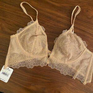 Free People Lucia underwire bra NWT